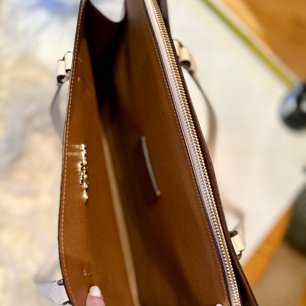 Coach Laptop Bag - Off White - Picture 9 of 11